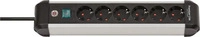 Brennenstuhl 1391030600, Brennenstuhl Premium-ALU-Line Steckdosenleiste 6-fach -