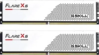 G.Skill F5-6000J3636F32GX2-FX5W, G.Skill Flare X5 wei&szlig; UDIMM 64GB Kit, DDR5-6000,