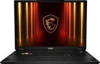 MSI 001833-042, MSI Stealth 18 HX AI A2XWIG-042, Midnight Black, Core Ultra 9 275HX,
