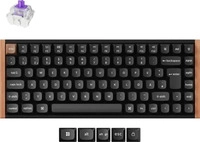 Keychron K2H-F1-DE, Keychron K2 HE Wireless, Special Edition ISO Black, 75%, PBT,