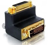DeLock 65173, Delock DVI Adapter, 90&deg; Winkel, Stecker/Buchse