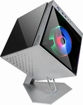 AZZA CSAZ-805, Azza CUBE MINI 805 Silber Mini-ITX Geh&auml;use