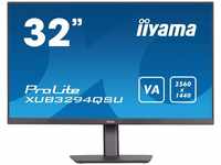 iiyama XUB3294QSU-B1, 80cm (31.5 ") iiyama XUB3294QSU-B1 Wide Quad HD Monitor
