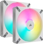 Corsair CO-9050160-WW, Corsair AF Series iCUE AF140 RGB Elite Dual Fan Kit weiß