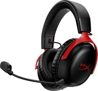HyperX 77Z46AA, HyperX Cloud III Wireless - Gaming-Headset Schwarz, Rot