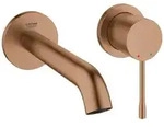 GROHE Essence 2-Loch-Waschtischbatterie 183mm - warm sunset geb&uuml;rstet
