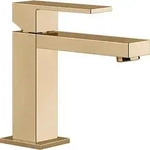 Gessi Rettangolo Waschtisch-Einhebelmischer ohne Ablaufgarnitur - warm bronze PVD