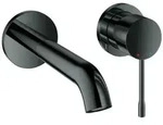 GROHE Essence 2-Loch-Waschtischbatterie 183mm - hard graphite