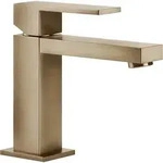 Gessi Rettangolo Waschtisch-Einhebelmischer ohne Ablaufgarnitur - warm bronze