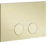 Gessi Total Look WC-Bet&auml;tigungsplatte f&uuml;r Geberit Omega - messing