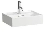 LAUFEN Kartell Aufsatz-Handwaschbecken 450 x 340mm mit Hahnloch - wei&szlig;