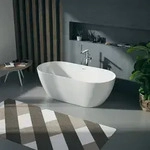 Duravit DuraKanto freistehende Badewanne - Wei&szlig;