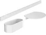 Hansgrohe WallStoris Badewannenset - wei&szlig; matt