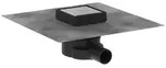Hansgrohe RainDrain Point Komplettset Punktablauf 100 x 100mm, r&uuml;ckseitig befliesbar