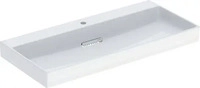 Geberit 505046001, Geberit One Waschtisch 105cm, Abgang horizontal wei&szlig;