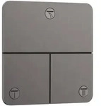Hansgrohe ShowerSelect Comfort Q Ventil Unterputz f&uuml;r 3 Verbraucher - brushed black