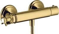 Axor 16261990, Axor Montreux Brausethermostat Aufputz polished gold optic
