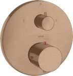 Axor 10720310, Axor Starck Thermostat Unterputz mit Ab- und Umstellventil brushed red