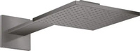 Axor 35310340, Axor Kopfbrause 250/250 2jet mit Brausearm brushed black chrome