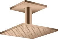 Axor 35308310, Axor Kopfbrause 250/250 1jet mit Deckenanschluss brushed red gold