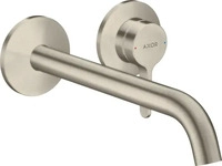 Axor 48120820, Axor One Waschtischmischer Unterputz f&uuml;r Wandmontage brushed nickel