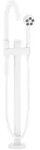 Axor One Einhebel-Wannenmischer bodenstehend - Wei&szlig; matt