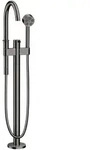 Axor One Einhebel-Wannenmischer bodenstehend - polished black chrome