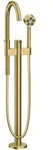 Axor One Einhebel-Wannenmischer bodenstehend - brushed brass