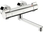 Hansa Clinica Waschtisch-Thermostat Aufputz, Ausladung 285mm - chrom