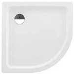 LAUFEN Platina Viertelkreis-Duschwanne 900 x 900mm - wei&szlig;