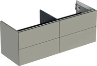 Geberit 505266007, Geberit ONE Unterschrank f&uuml;r Waschtisch, 2 Ausz&uuml;ge, 135cm greige