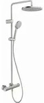 Duravit Shower Systems Duschsystem - Edelstahl geb&uuml;rstet