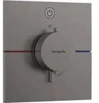 Hansgrohe ShowerSelect Comfort E Thermostat Unterputz f&uuml;r 1 Verbraucher - brushed