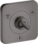 Axor 36772340, Axor Citterio E Trio/Quattro Ab- und Umstellventil brushed black