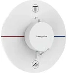 Hansgrohe ShowerSelect Comfort S Thermostat Unterputz f&uuml;r 2 Verbraucher - wei&szlig; matt