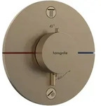 Hansgrohe ShowerSelect Comfort S Thermostat Unterputz f&uuml;r 2 Verbraucher - brushed