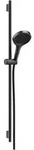 Hansgrohe Rainfinity Brauseset 3jet mit Brausestange S Puro 959mm - brushed black