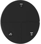 Hansgrohe ShowerSelect Comfort S Absperrventil f&uuml;r 3 Verbraucher - schwarz matt