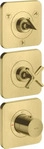 Axor 36704950, Axor Citterio E Thermostatmodul Unterputz brushed brass