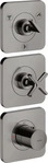 Axor 36704330, Axor Citterio E Thermostatmodul Unterputz polished black chrome