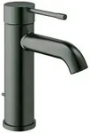 GROHE Essence Einhand-Waschtischbatterie S-Size mit Zugstangen-Ablaufgarnitur - hard
