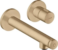 Axor 45112140, Axor Uno Select Waschtischmischer Unterputz f&uuml;r Wandmontage 165