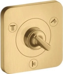 Axor 36772250, Axor Citterio E Trio/Quattro Ab- und Umstellventil brushed gold optic