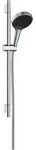 Hansgrohe Rainfinity Brauseset 3jet mit Brausestange S Puro 669mm, mit EcoSmart -
