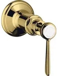 Axor Montreux Abstellventil Unterputz - polished gold optic