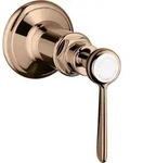 Axor Montreux Abstellventil Unterputz - polished red gold optic