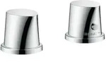 Axor 2-Loch Wannenrandarmatur mit Thermostat - Chrom