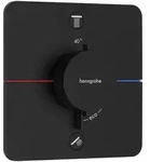 Hansgrohe ShowerSelect Comfort Q Thermostat Unterputz f&uuml;r 2 Verbraucher - schwarz