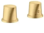 Axor Starck Organic 2-Loch Wannenrandarmatur - brushed gold optic