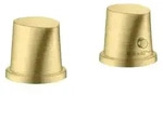 Axor Starck Organic 2-Loch Wannenrandarmatur - brushed brass
